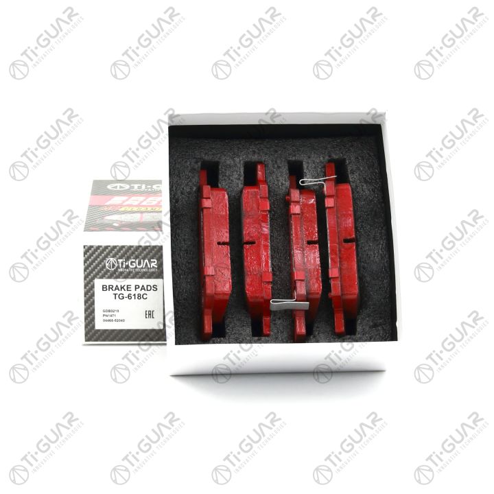 Тормозные колодки TG-618C/PF1471 (КЕРАМИКА)* Ti·GUAR