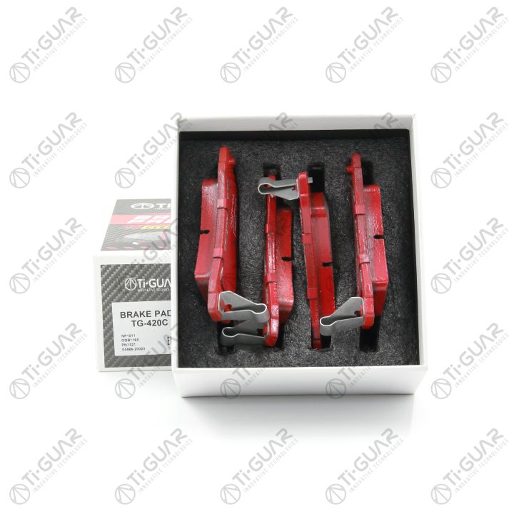 Тормозные колодки TG-420C/PF1321 (КЕРАМИКА)* Ti·GUAR