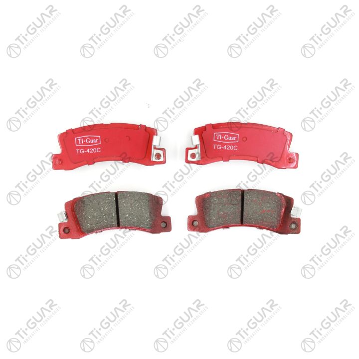 Тормозные колодки TG-420C/PF1321 (КЕРАМИКА)* Ti·GUAR