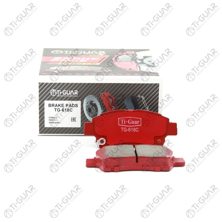 Тормозные колодки TG-618C/PF1471 (КЕРАМИКА)* Ti·GUAR
