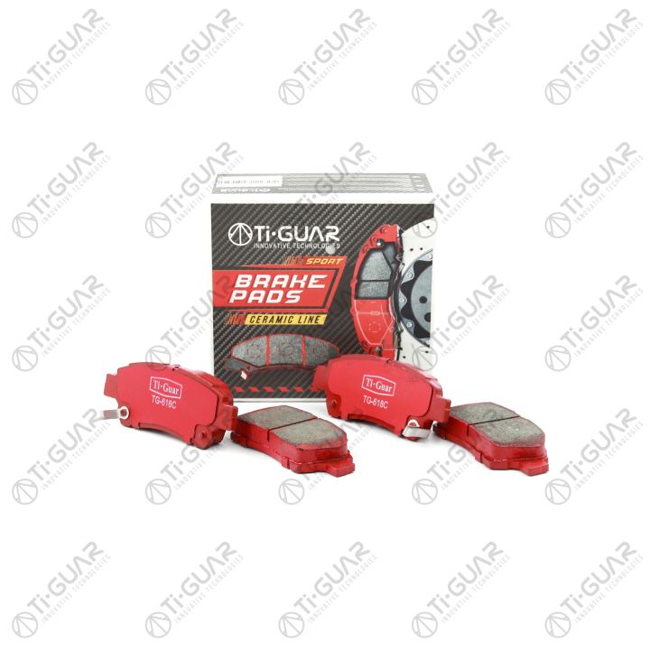 Тормозные колодки TG-618C/PF1471 (КЕРАМИКА)* Ti·GUAR
